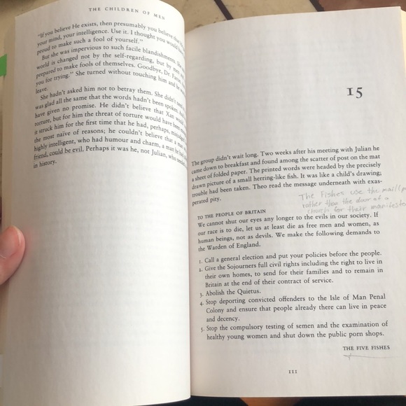 2 books - “Silk” by Alessandro Baricco & “The Children of Men” by P.D. James - Picture 6 of 7